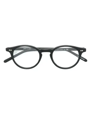 Epos Efesto 3 丸型フレーム眼鏡 - ブラック - サムネイル1