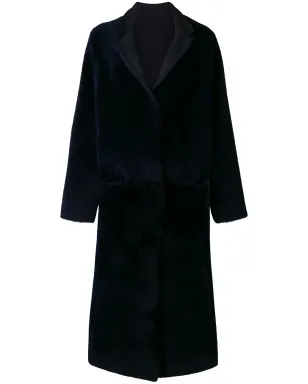 Liska リバーシブル ロングコート - サムネイル1