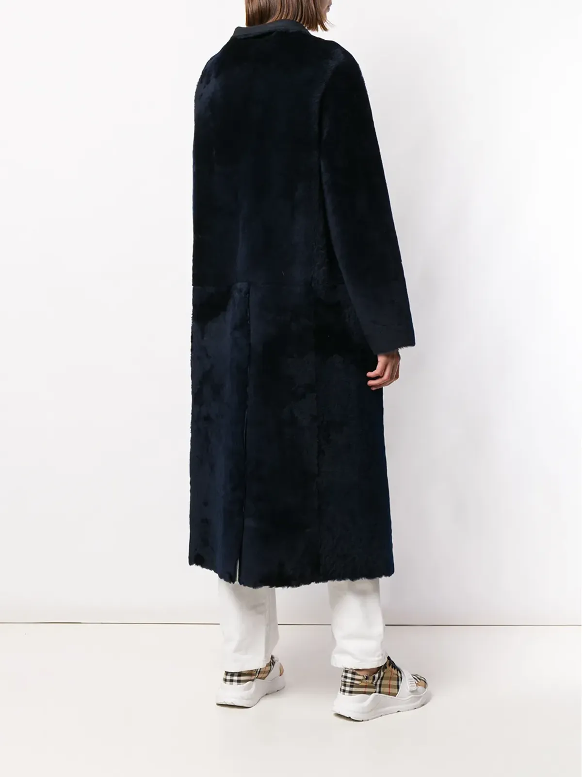 Liska リバーシブル ロングコート - 画像4