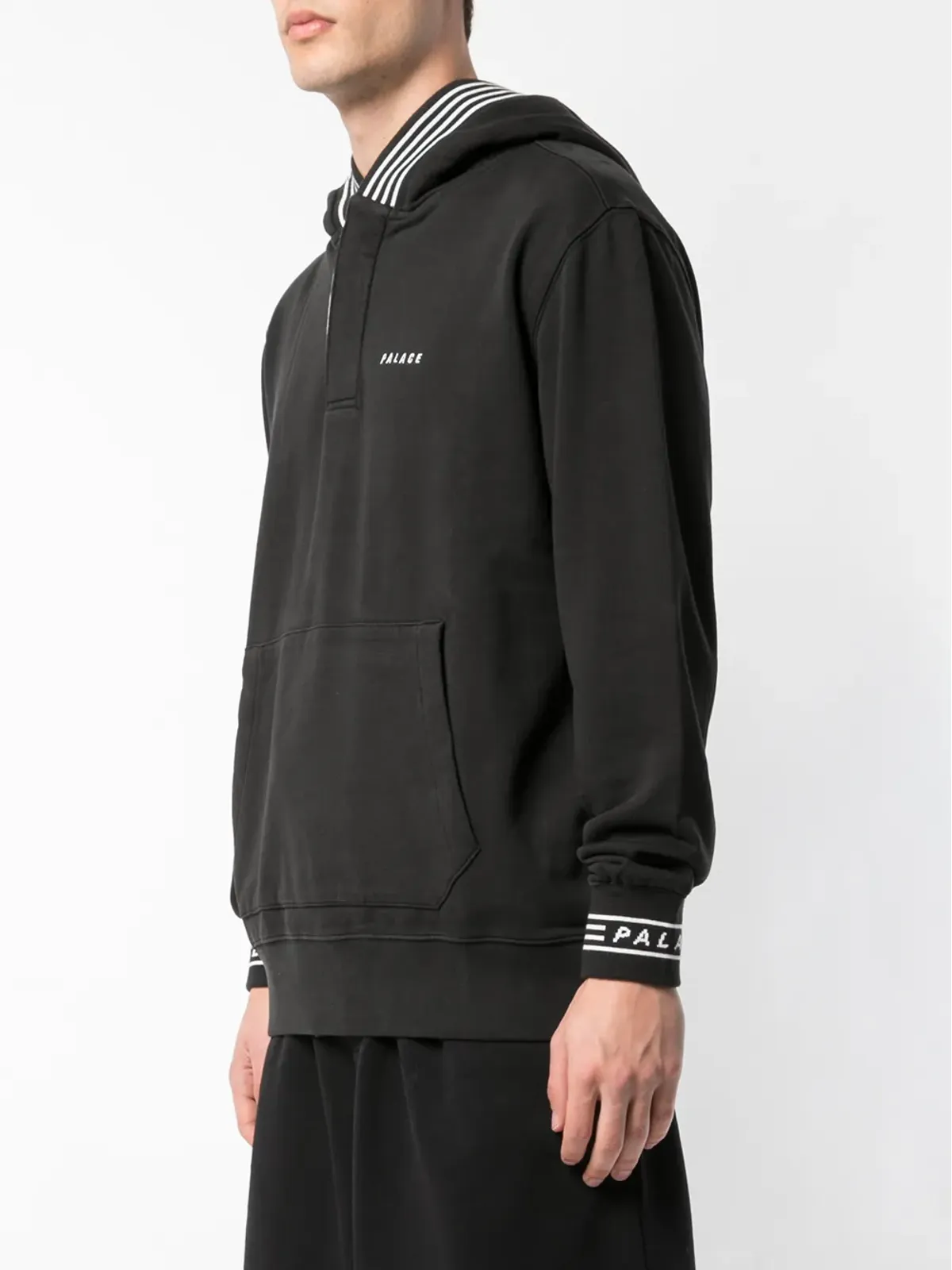 Palace P-Rib ストライプトリム フーディー - 画像3