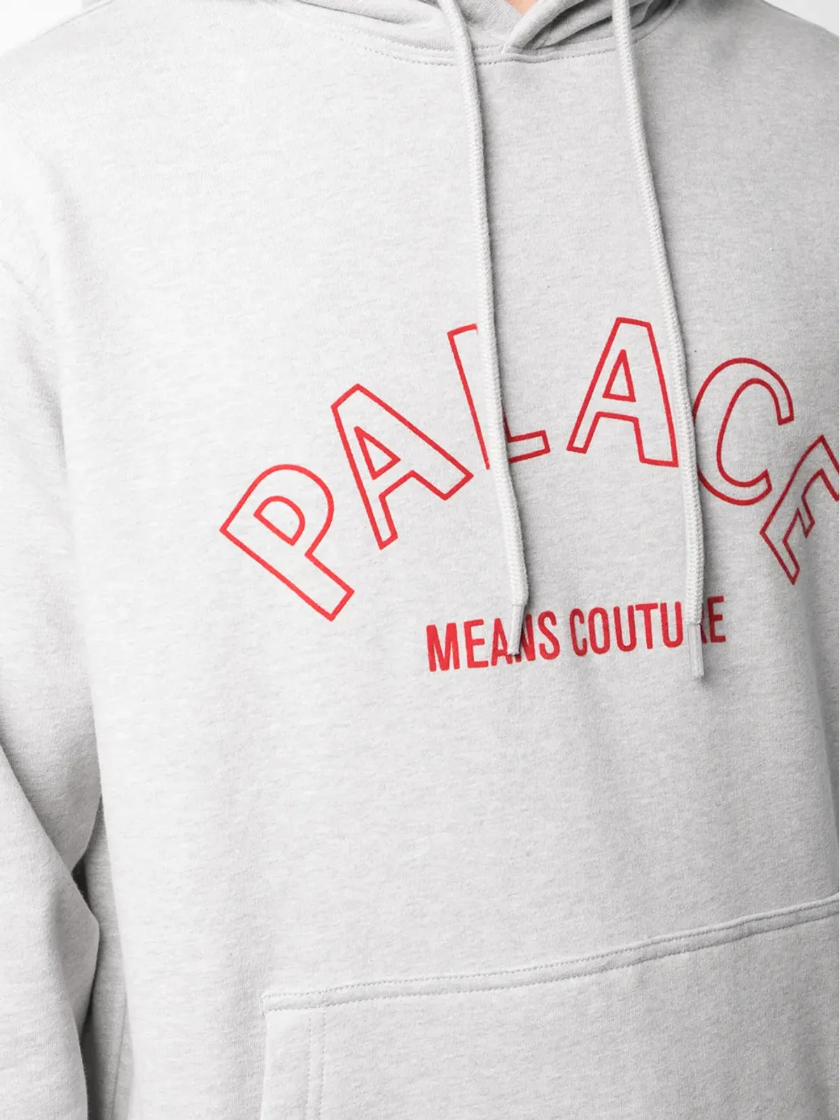 Palace Couture ロゴプリント パーカー - 画像5
