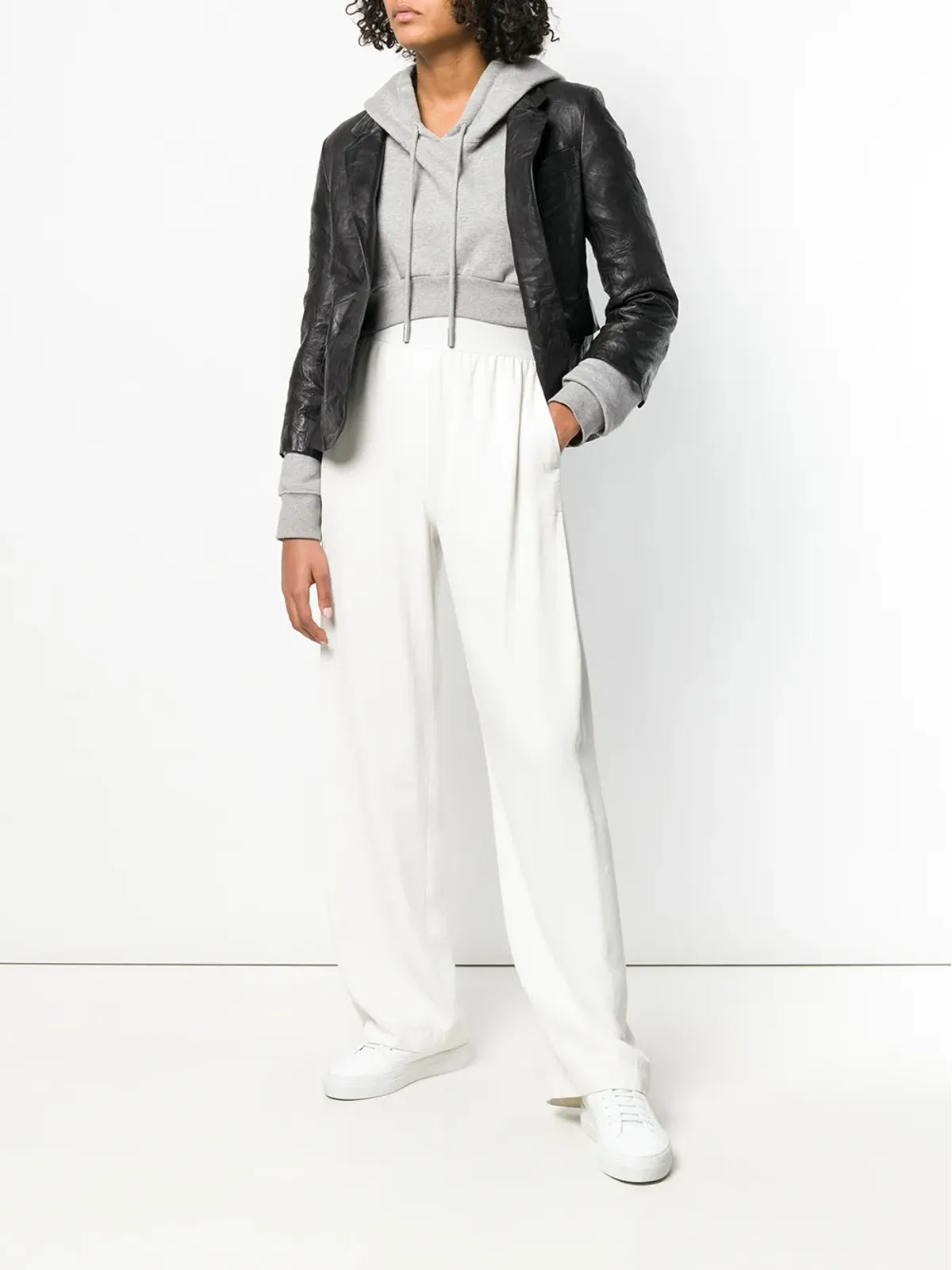 Zadig&Voltaire 皺加工レザー ジャケット - 画像2