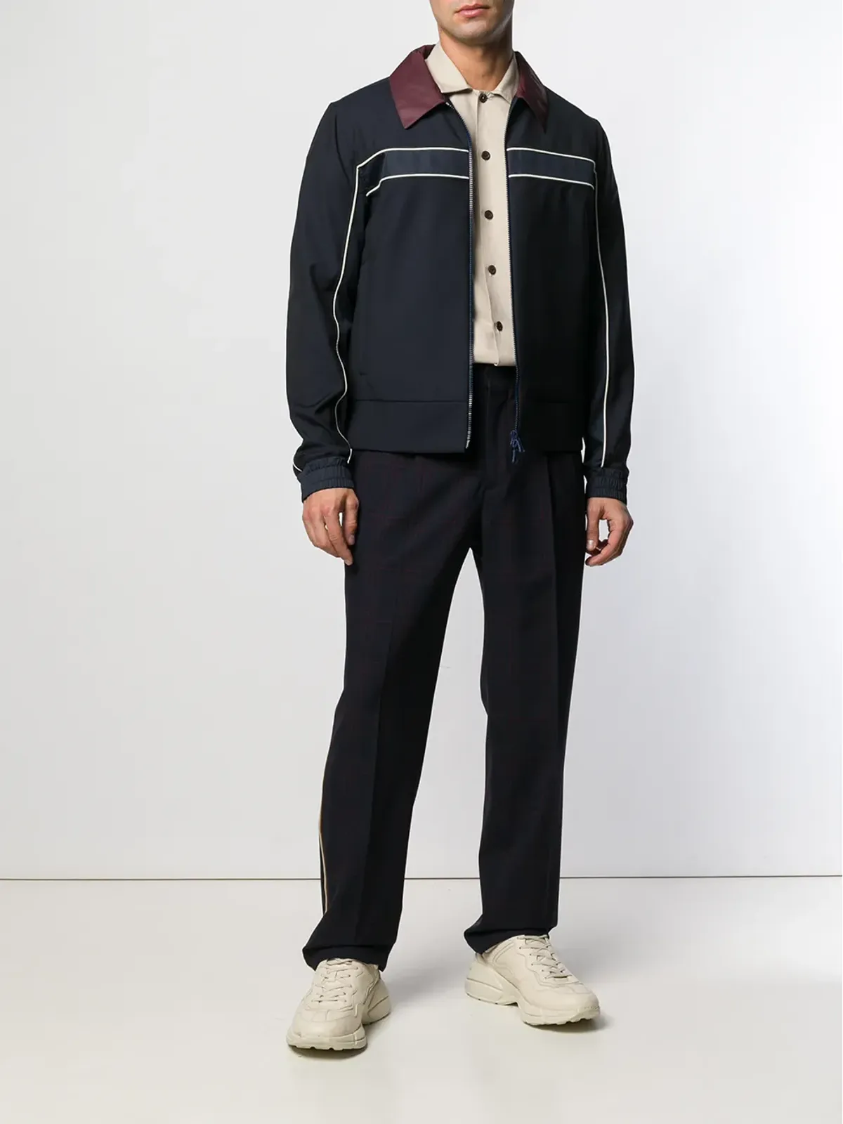Calvin Klein タータン柄パンツ - 画像2