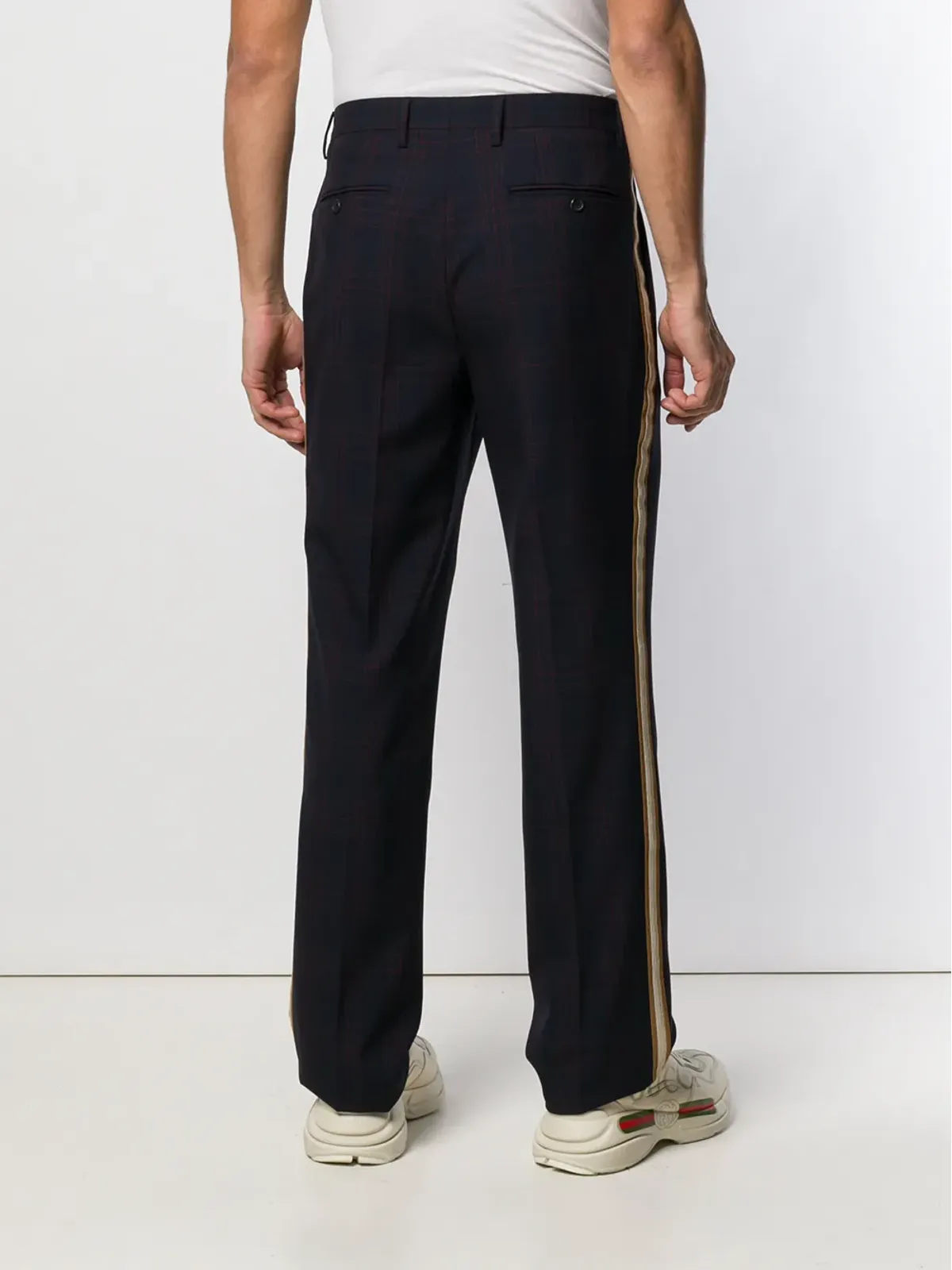 Calvin Klein タータン柄パンツ - 画像4