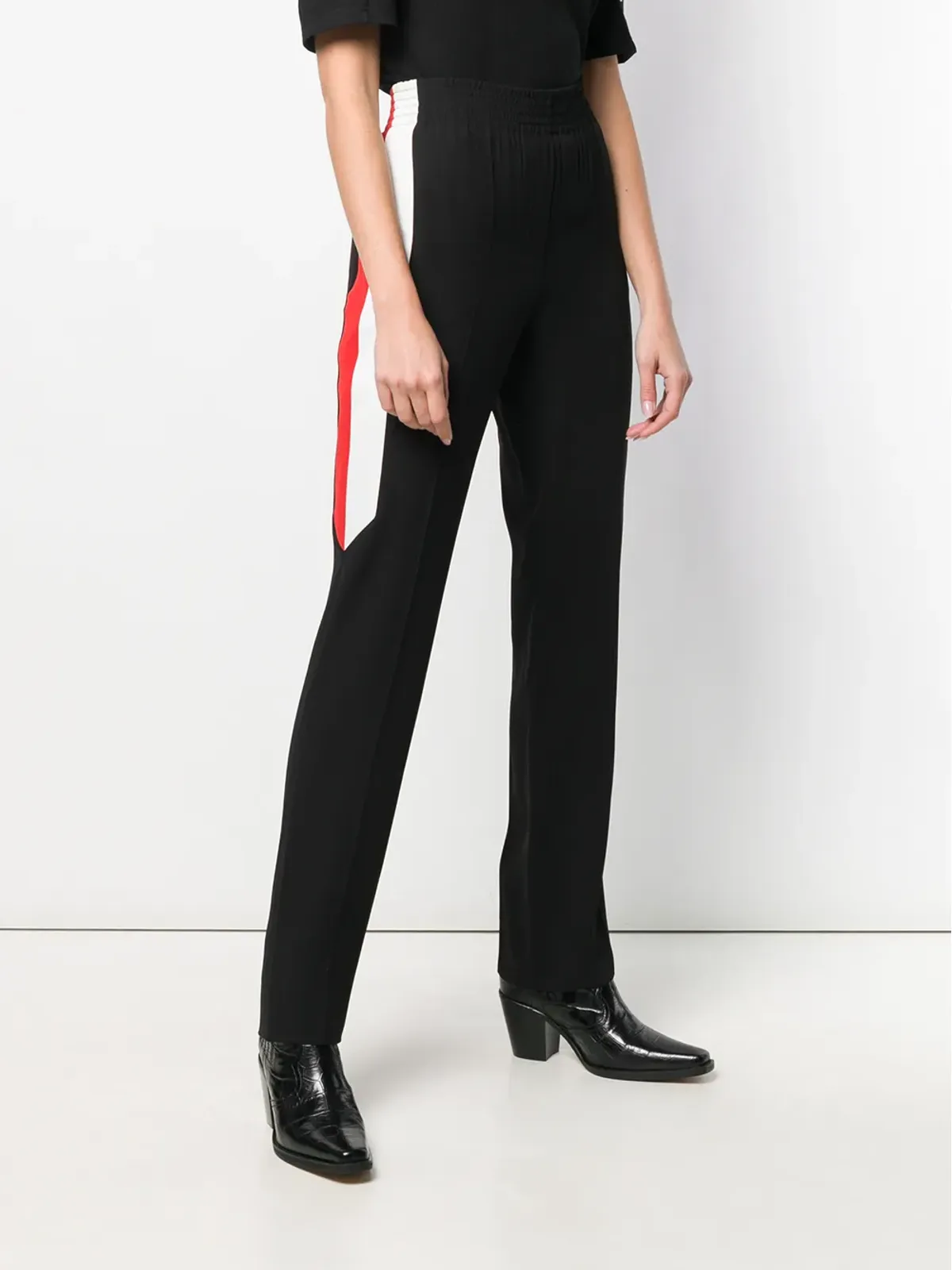 Givenchy サイドストライプパンツ - ブラック - 画像3