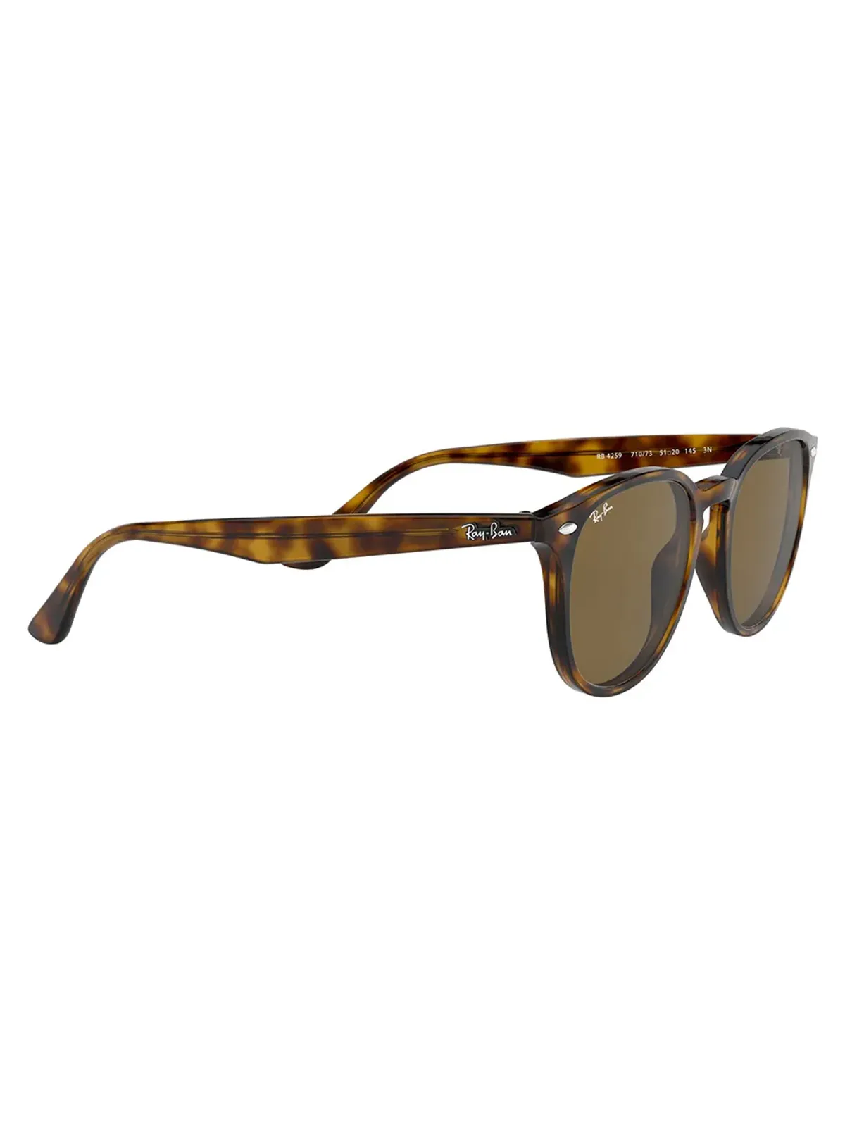 Ray-Ban RB4259 ラウンドフレーム サングラス - ブラウン - 画像2