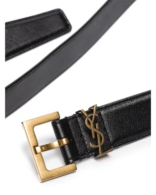 Saint Laurent モノグラム・スリムベルト - サムネイル3