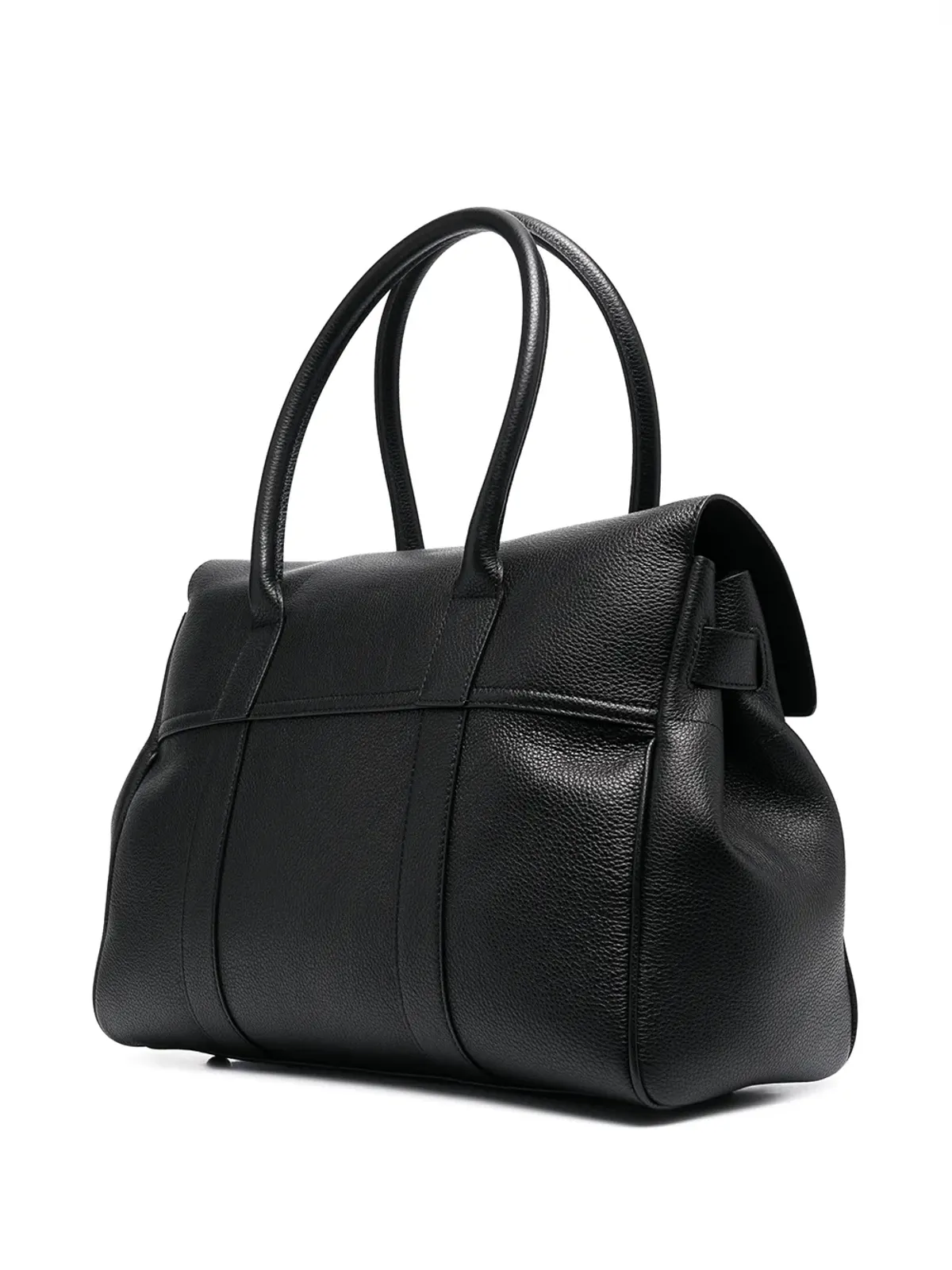 Mulberry Bayswater front-flap closure tote bag - Black - 画像4