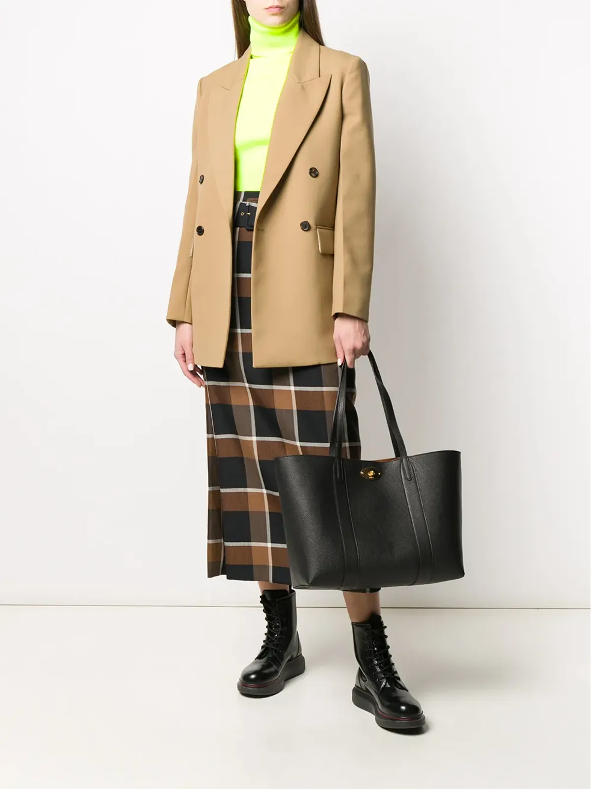 Mulberry Bayswater ツイストロック式 トート - 画像2