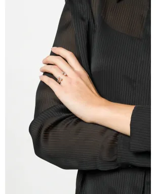 Delfina Delettrez Dots Diamond pave リング - サムネイル2