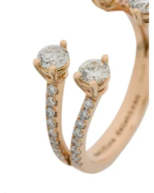 Delfina Delettrez Dots Diamond pave リング - サムネイル3