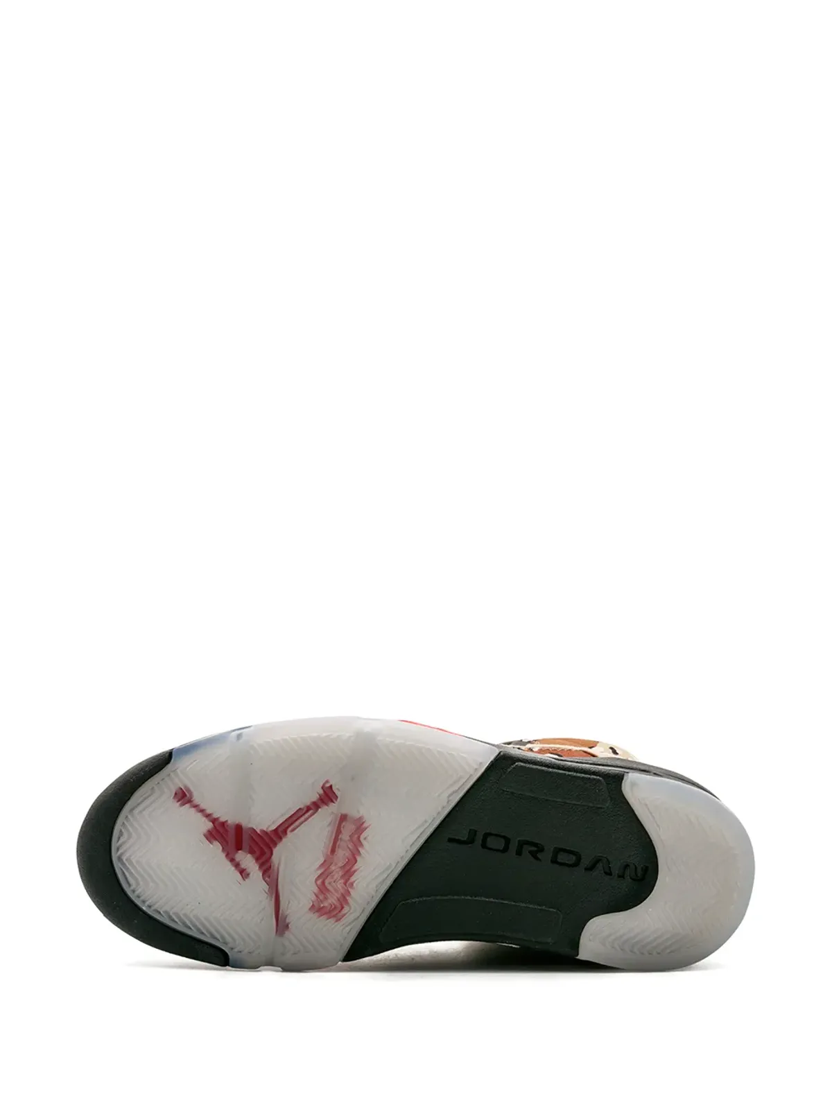Jordan エアジョーダン5 レトロ Supreme カモ柄 スニーカー - 画像4
