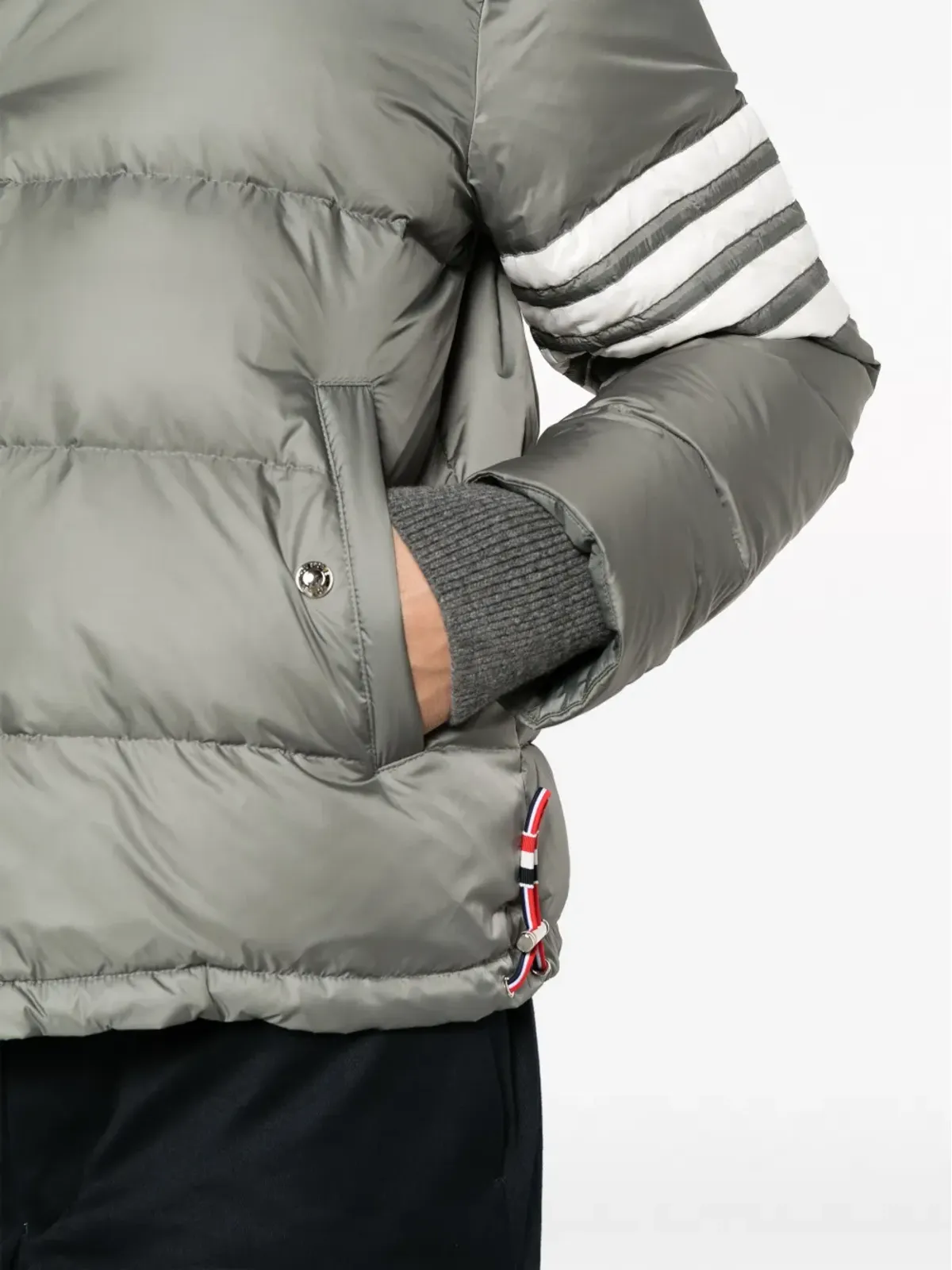 Thom Browne 4-Bar ボンバー ジャケット - 画像5