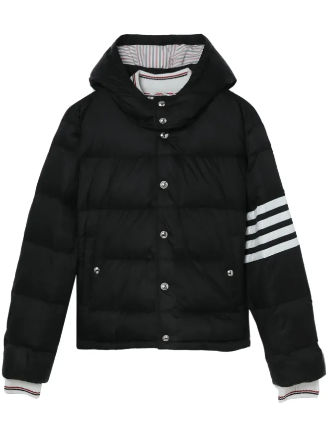 Thom Browne Thom Browne 4-Bar フード付きダウンジャケットの商品画像
