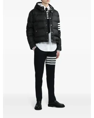 Thom Browne 4-Bar フード付きダウンジャケット - サムネイル2