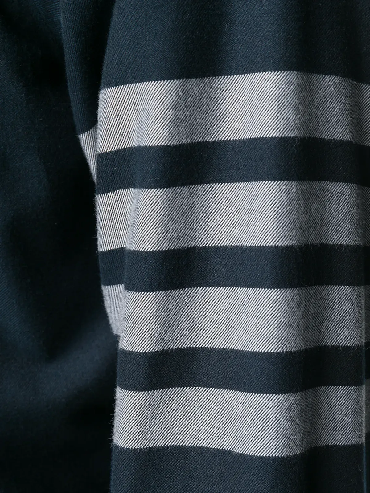 Thom Browne 4バー・ソリッドRWBストライプシャツ - ブルー - 画像5