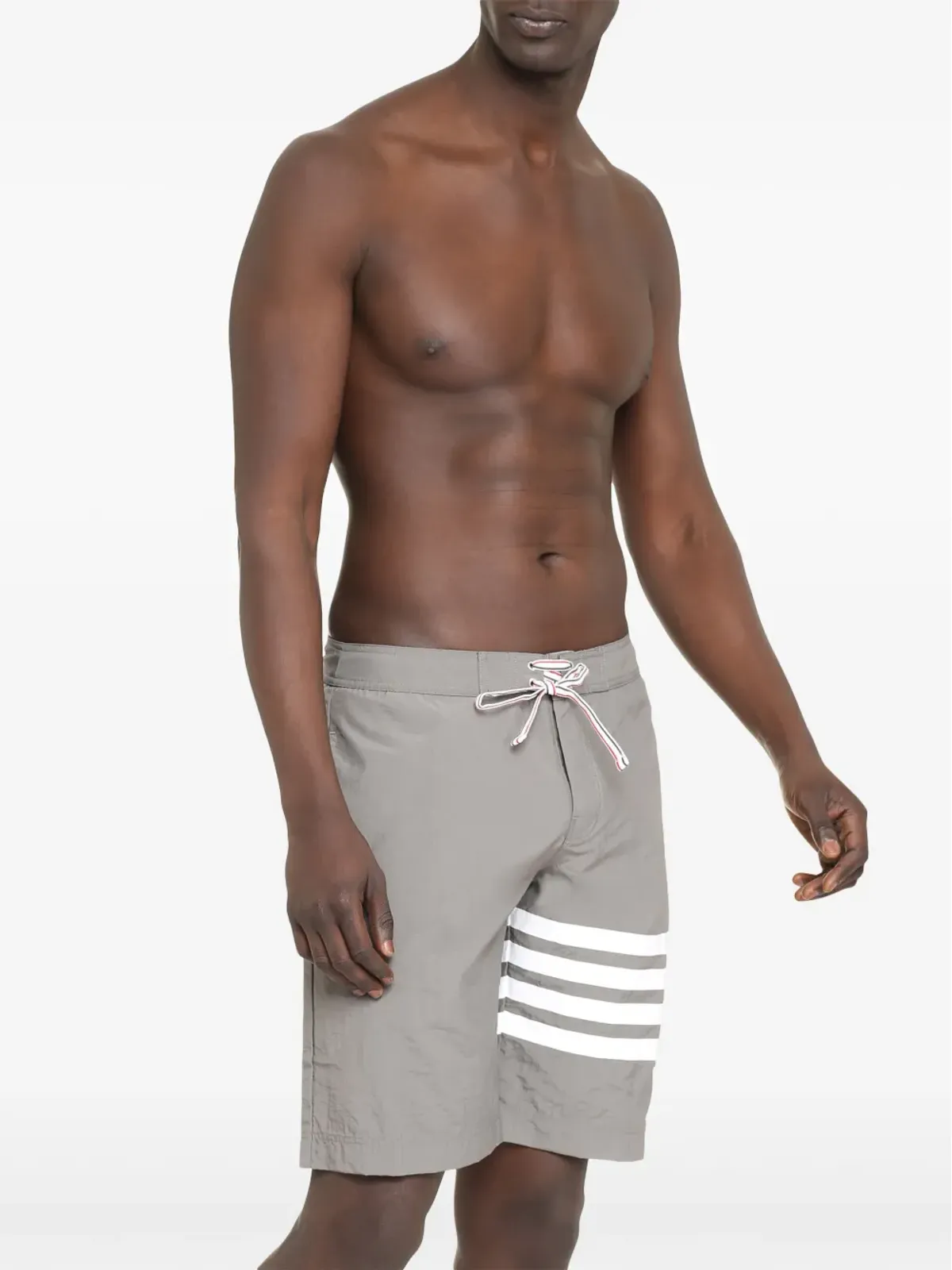 Thom Browne 4-bar swim shorts - Grey - 画像3