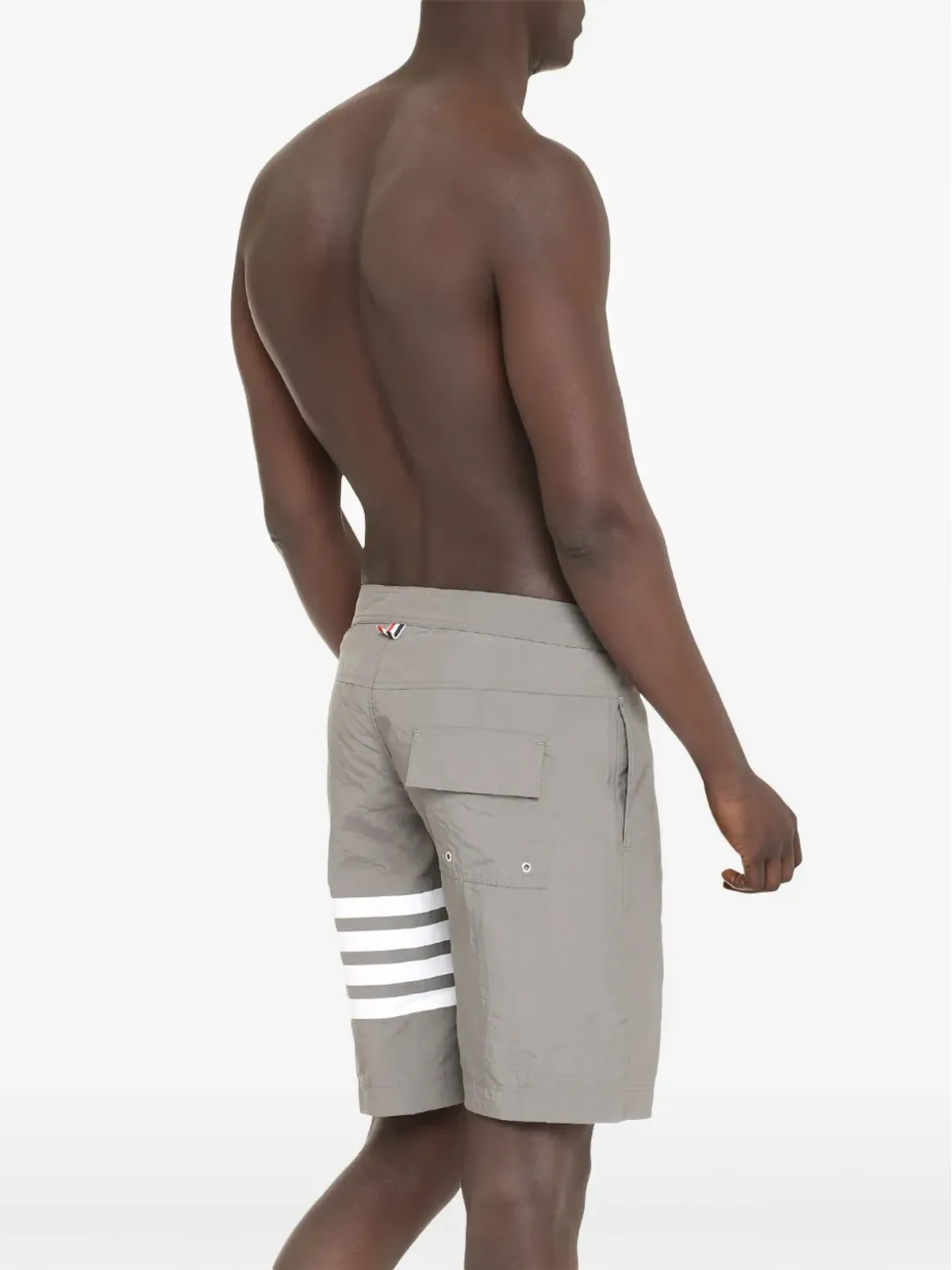 Thom Browne 4-bar swim shorts - Grey - 画像4