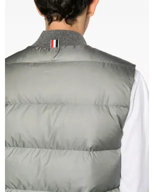 Thom Browne 4-bar マットナイロン ダウン ベスト - サムネイル5