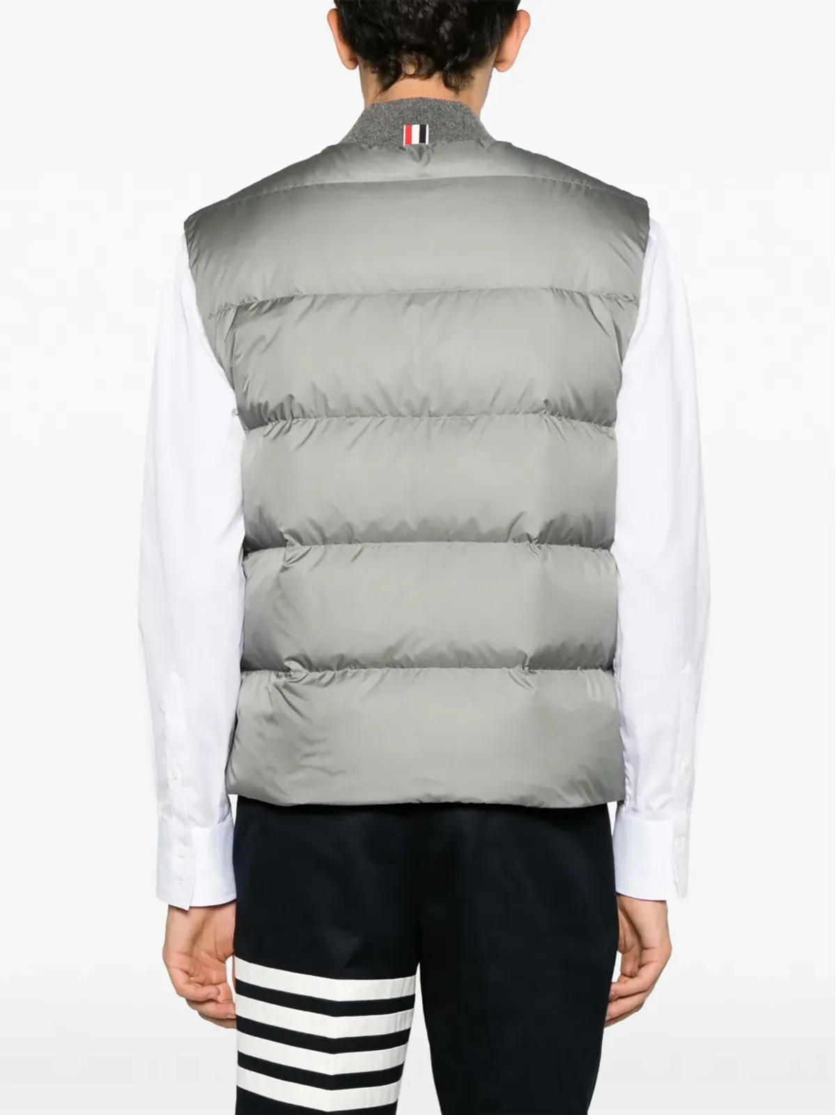 Thom Browne 4-bar マットナイロン ダウン ベスト - 画像4