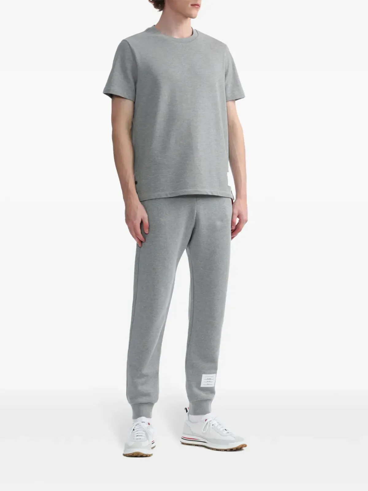 Thom Browne RWBストライプ・トリム トラックパンツ - グレー - 画像2