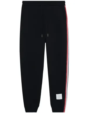 Thom Browne RWBストライプ ループバック トラックパンツ - ブルー - サムネイル1