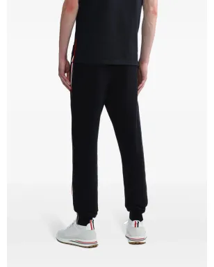Thom Browne RWBストライプ ループバック トラックパンツ - ブルー - サムネイル4