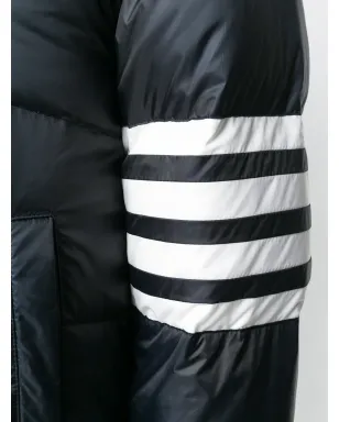 Thom Browne 4バー マットナイロンコート - サムネイル5