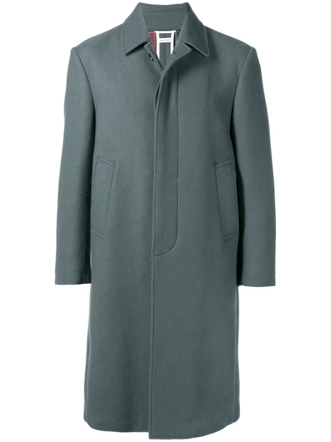 Thom Browne Thom Browne リラックスド カシミヤ バルカラー オーバーコートの商品画像