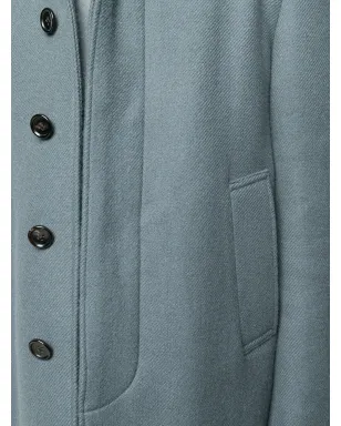 Thom Browne リラックスド カシミヤ バルカラー オーバーコート - サムネイル5