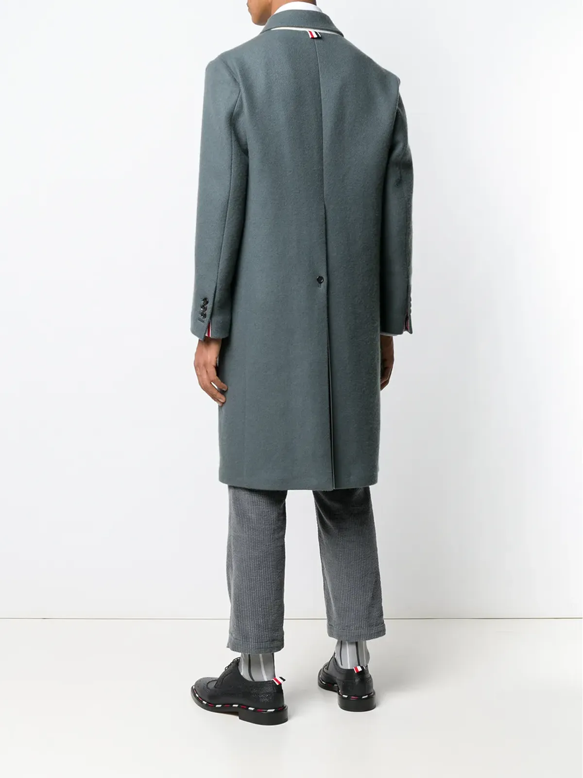 Thom Browne リラックスド カシミヤ バルカラー オーバーコート - 画像4