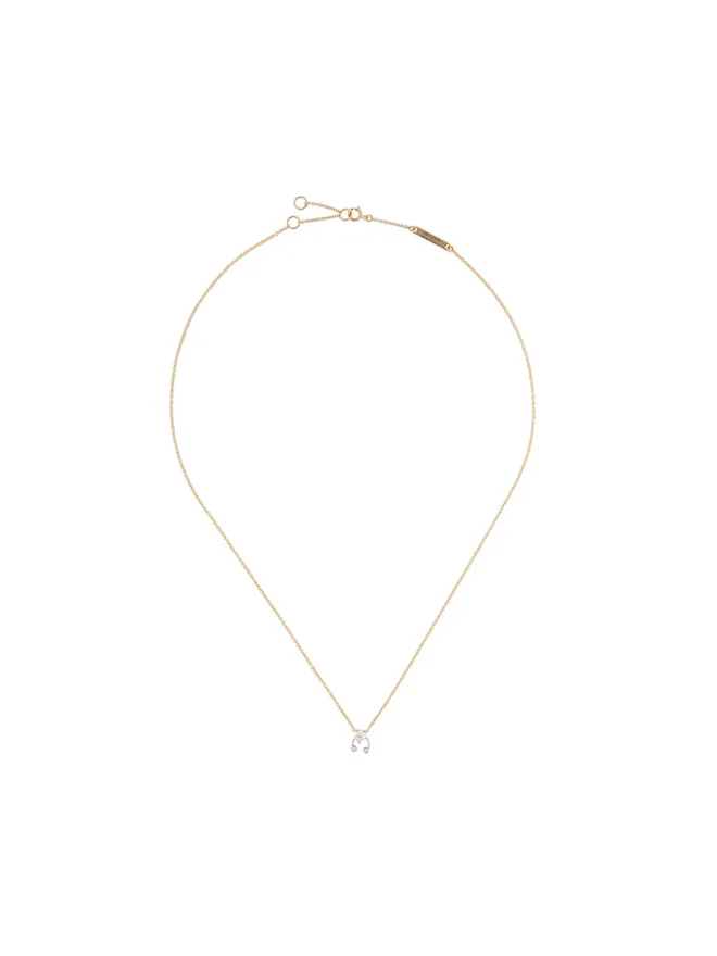 Delfina Delettrez Delfina Delettrez 18K イエローゴールド×ホワイトダイヤモンド ツーインワン ネックレスの商品画像