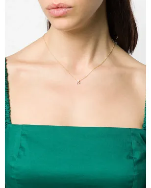 Delfina Delettrez 18K イエローゴールド×ホワイトダイヤモンド ツーインワン ネックレス - サムネイル2