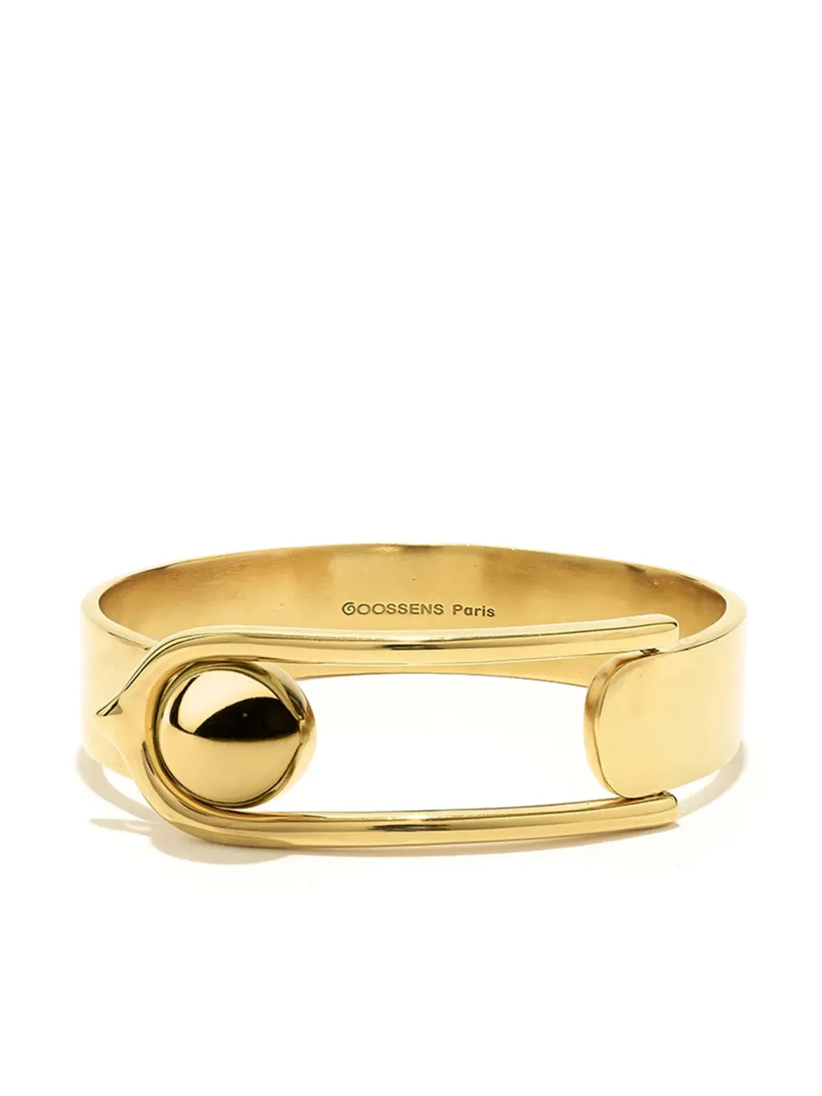 Goossens Boucle ロゴ刻印ブレスレット - Gold - 画像1