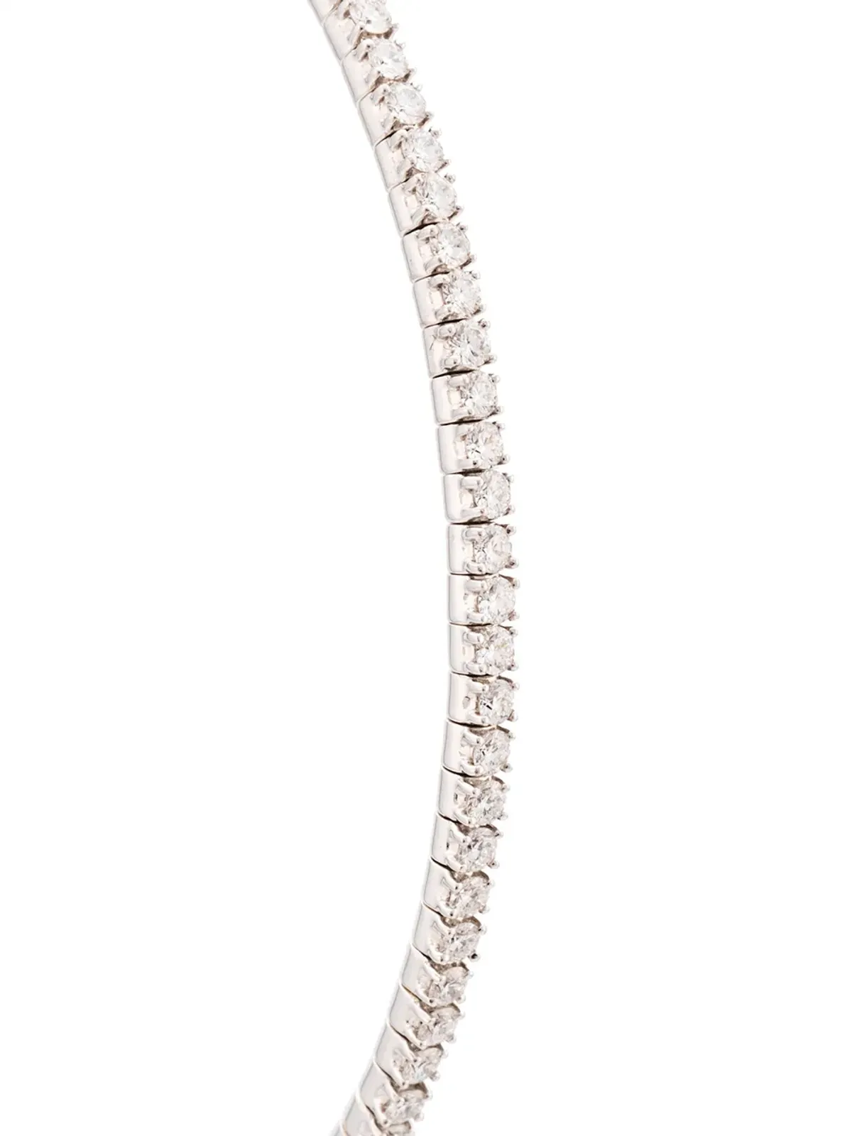 Mattia Cielo 18kt white gold diamond dangle earrings - 画像3