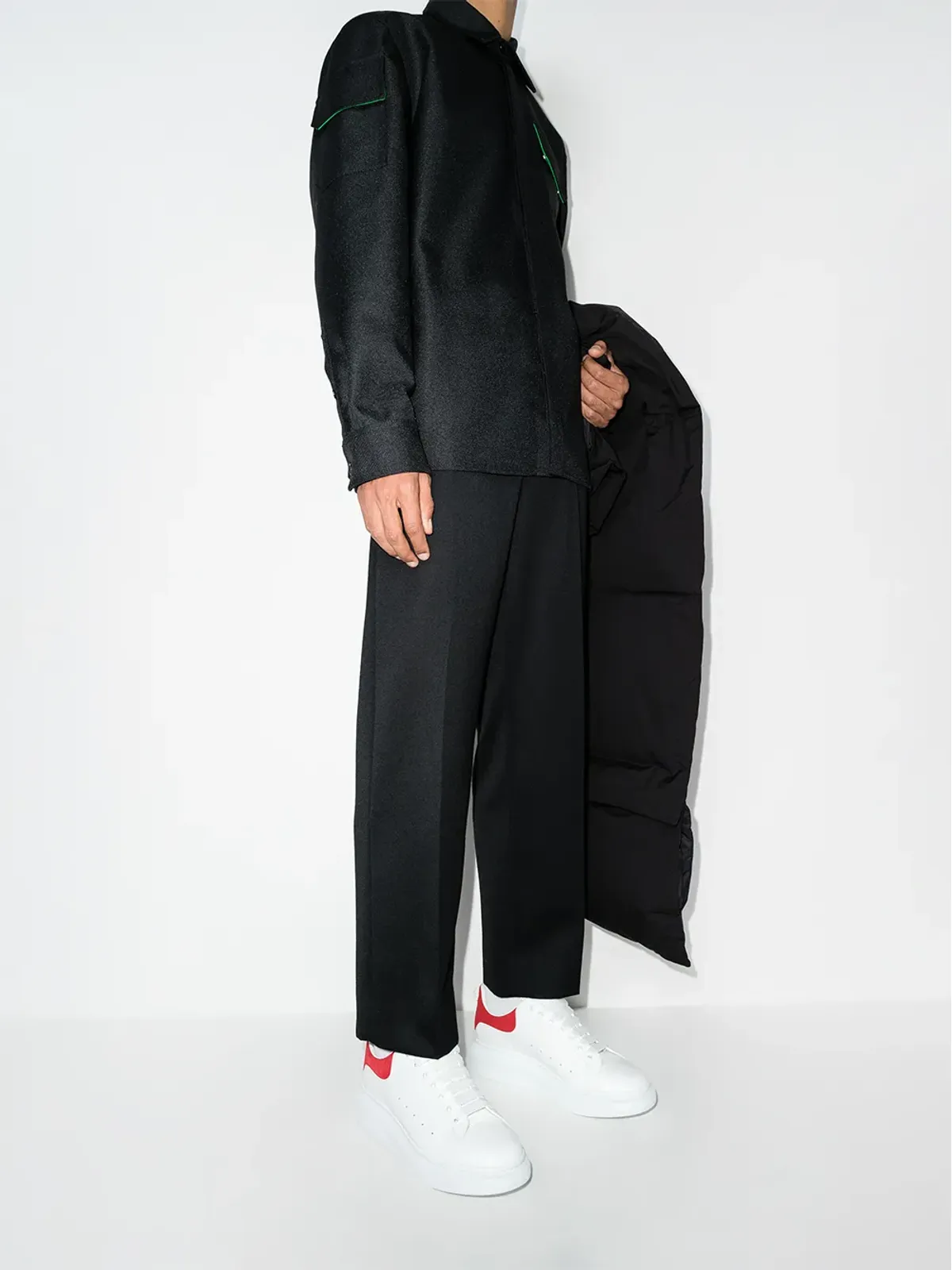 Alexander McQueen オーバーサイズスニーカー - ホワイト - 画像4