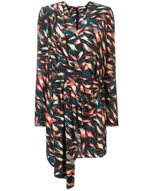 Givenchy アシンメトリックプリントドレス - サムネイル1