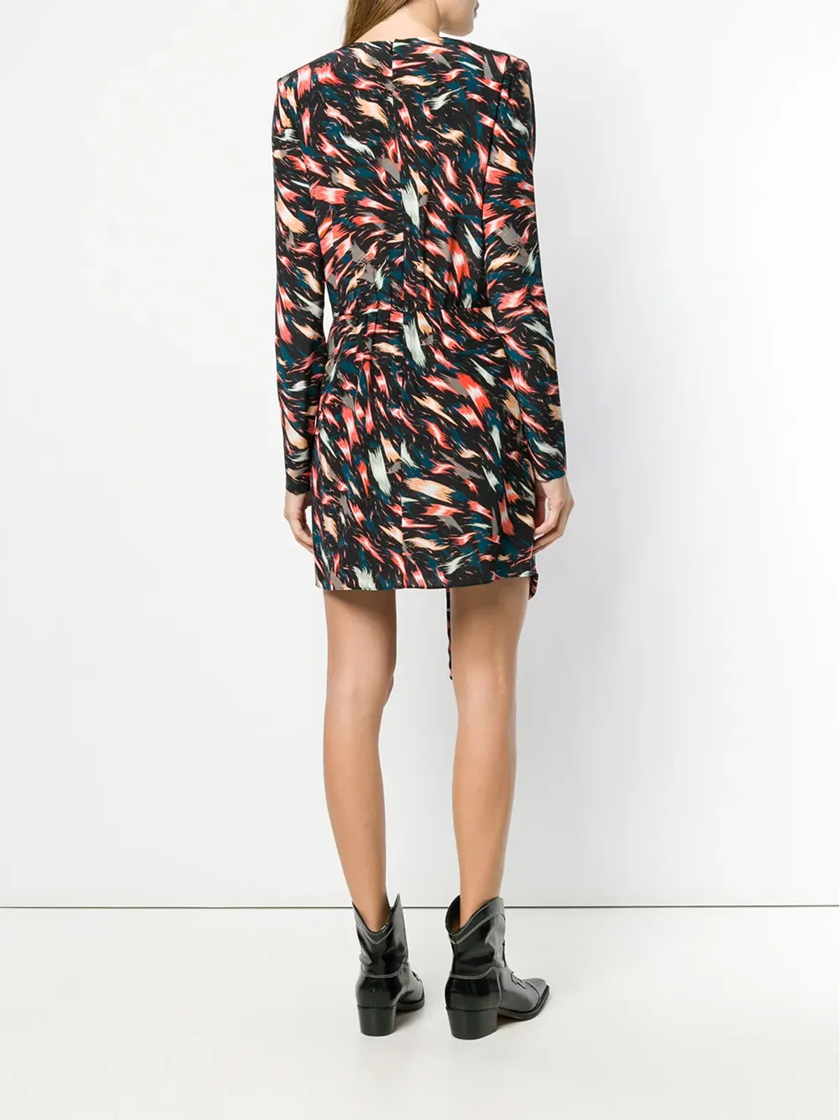 Givenchy アシンメトリックプリントドレス - 画像4