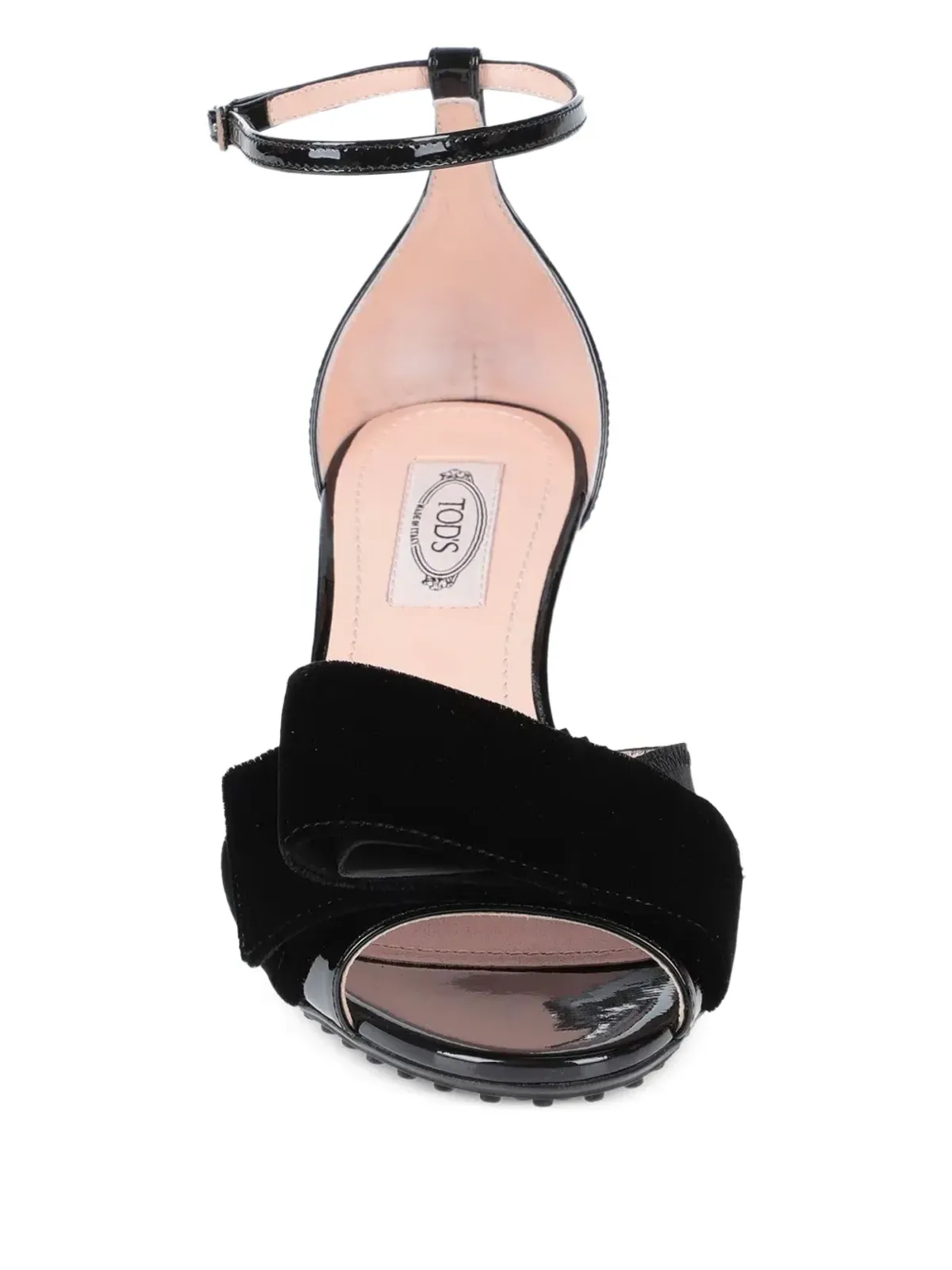 Tod's ベルベットディテール サンダル - 画像4