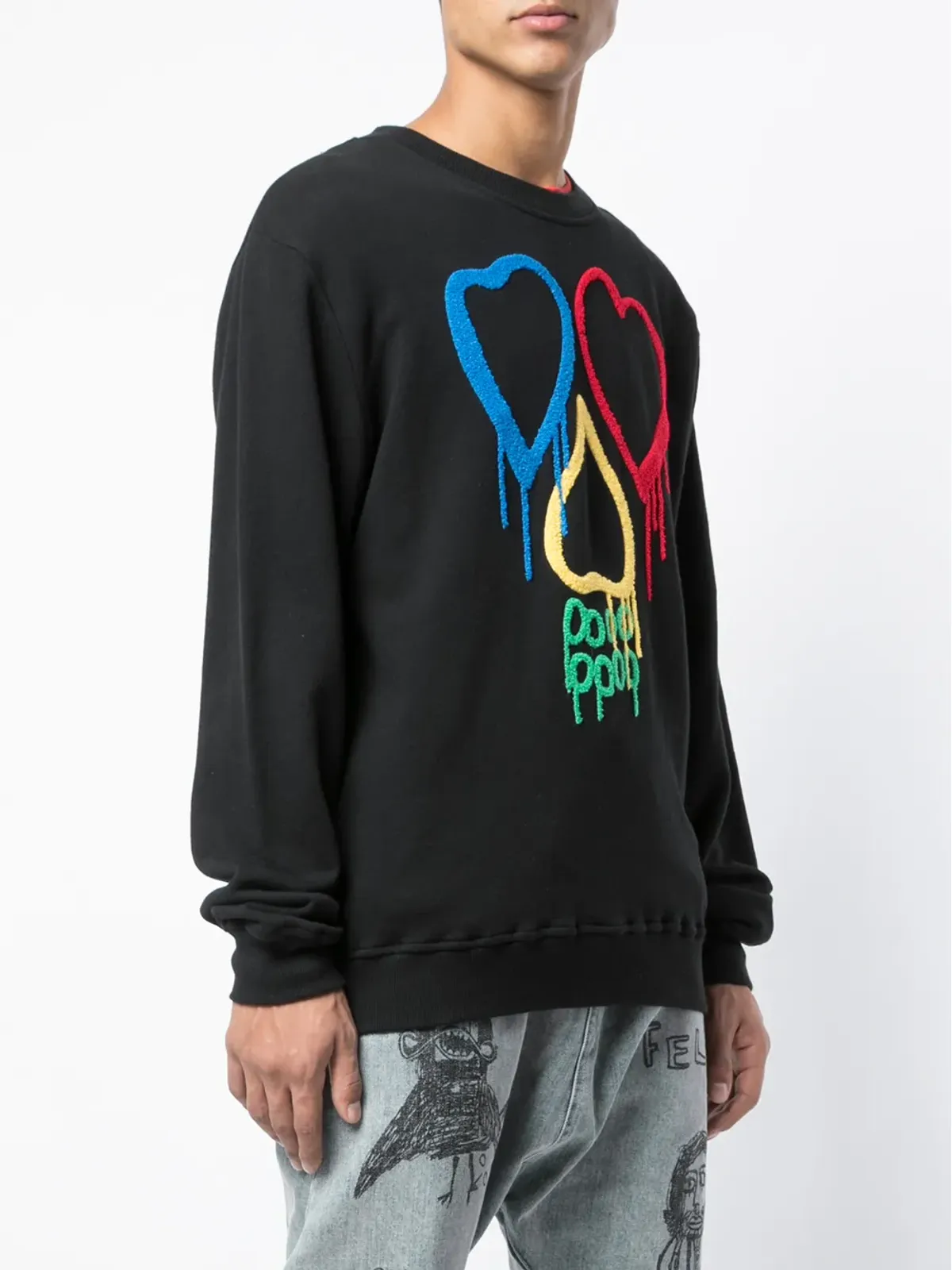 Haculla Rainbow Love スウェットシャツ - 画像3