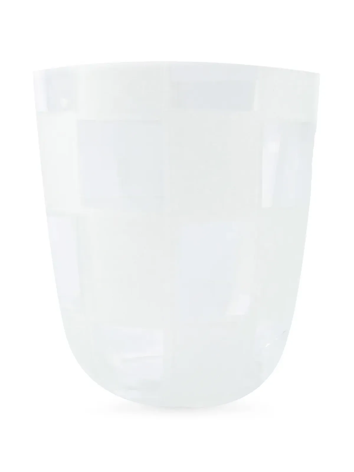 Carlo Moretti small grid pattern glass - White - 画像2
