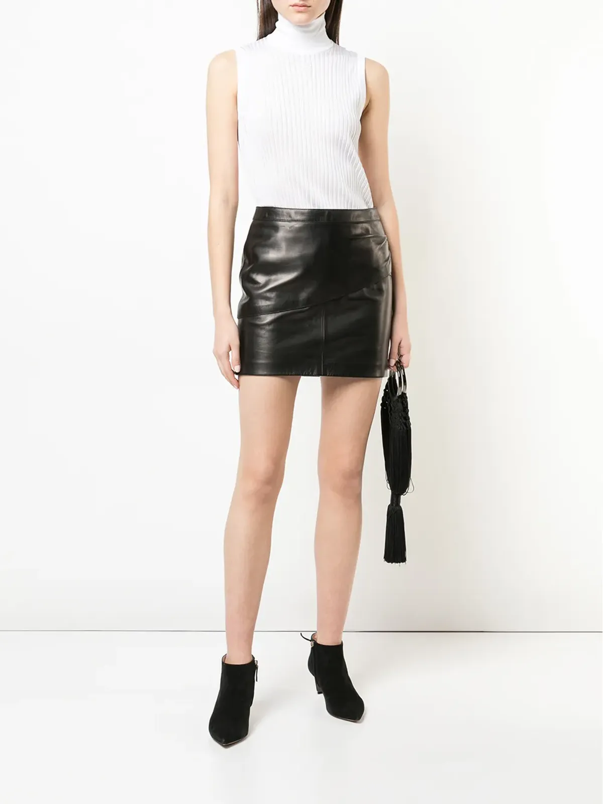 Givenchy ミニレザースカート - 画像2