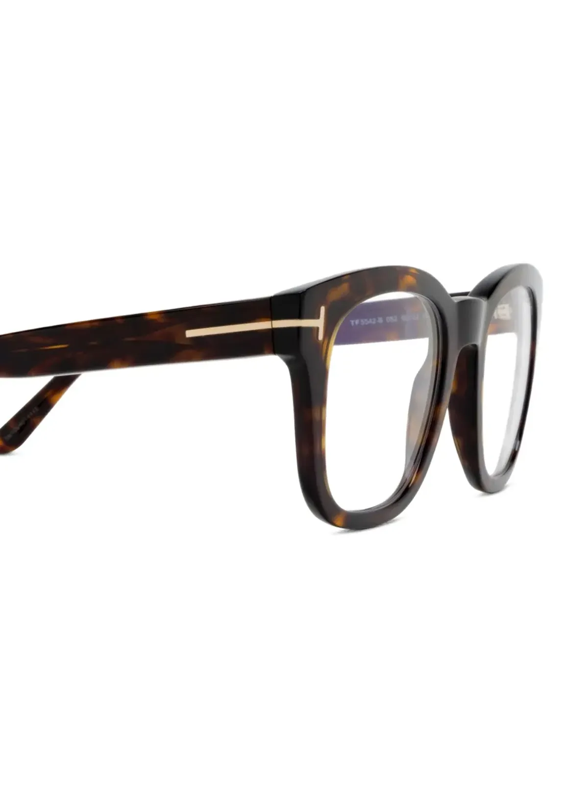 TOM FORD Eyewear 矩形フレーム眼鏡 - 画像3