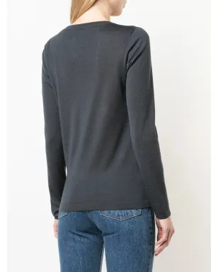 Brunello Cucinelli シルクとカシミアのブラウス - サムネイル4