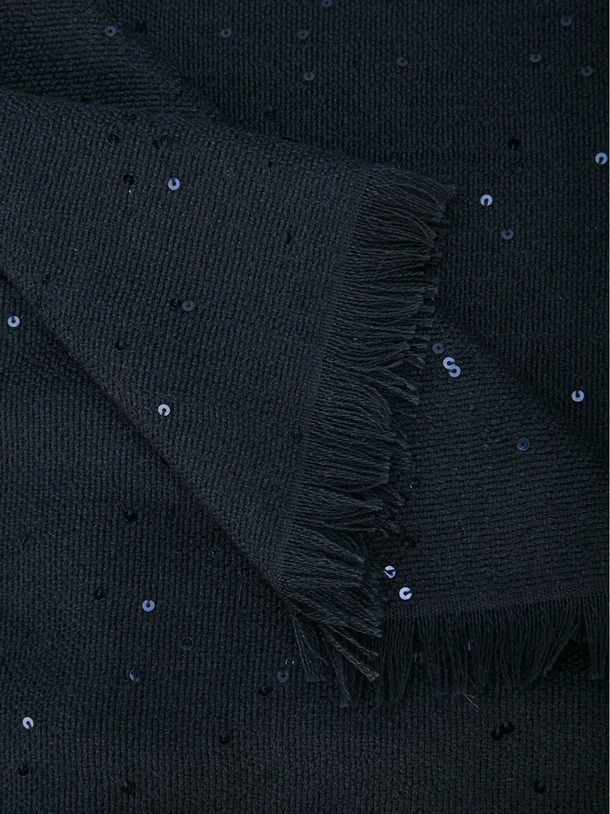 Brunello Cucinelli スパンコール装飾入りスカーフ - 画像3