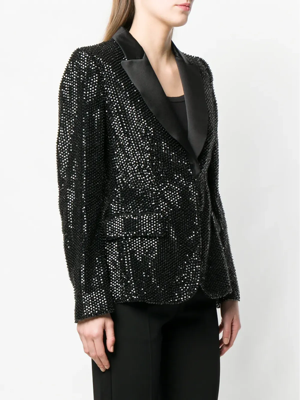 Alberta Ferretti スタッズ付きブレザー - 画像3