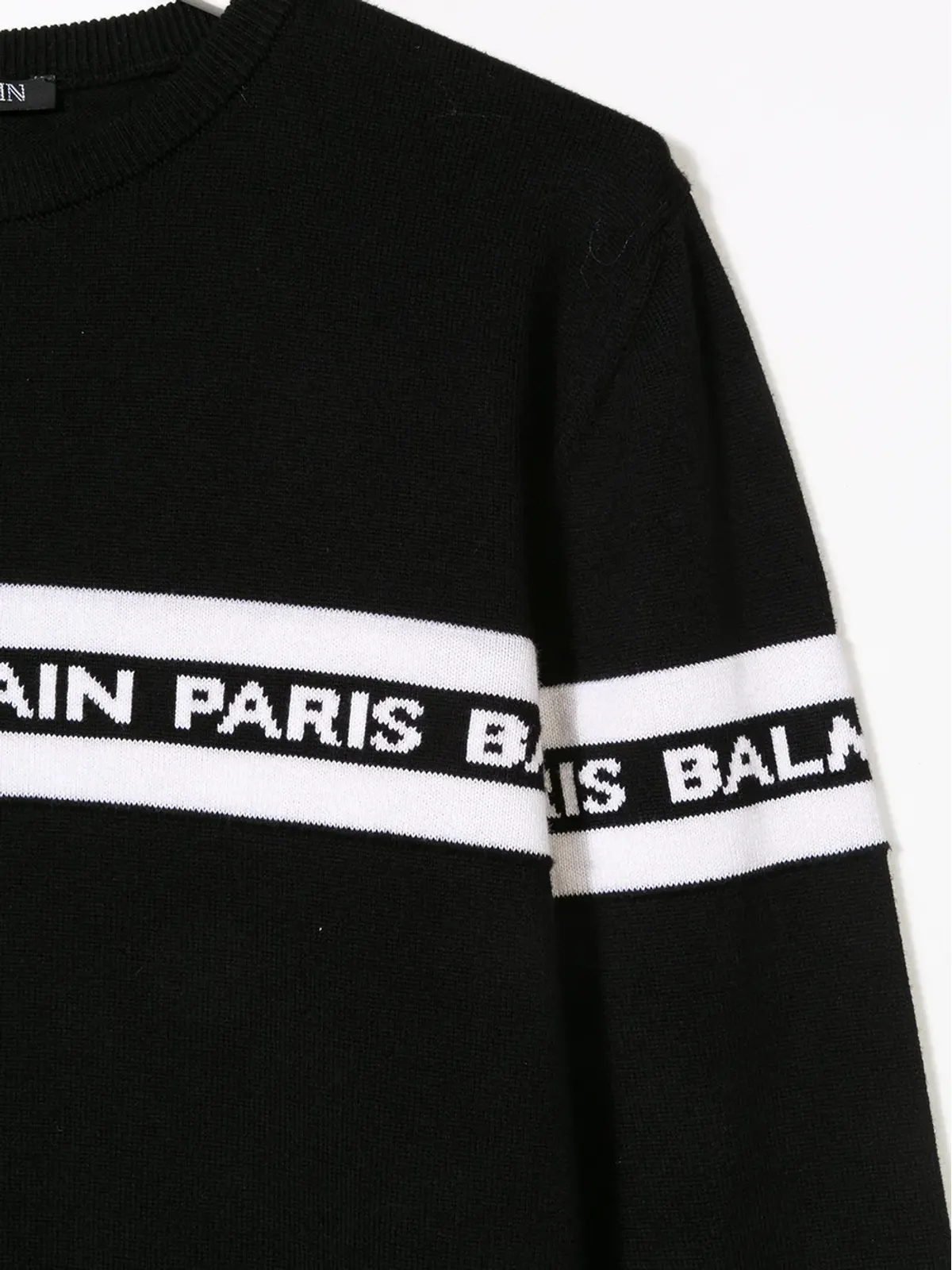 Balmain Kids ロゴスウェットシャツ - 画像3