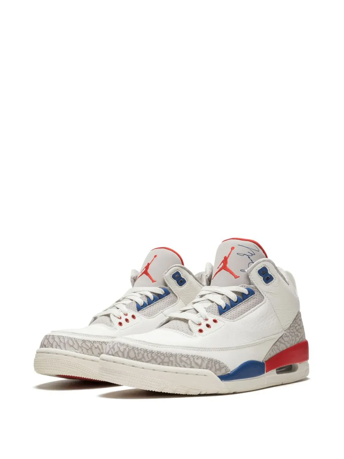 Jordan エア ジョーダン 3 レトロ インターナショナルフライト スニーカー - White - 画像2