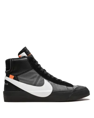 Nike X Off-White The 10: Blazer Mid Grim Reaper スニーカー ブラック - サムネイル1