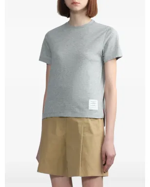 Thom Browne ロゴパッチ半袖Tシャツ - サムネイル3